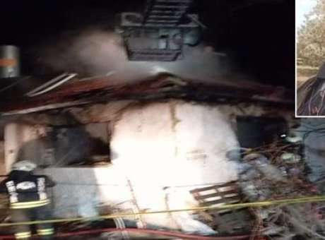 Alevlerin Arasında Kalan Kahraman Evlat: Annesini Kurtaramadı