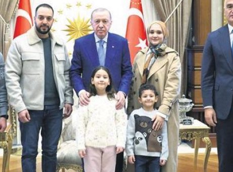 Cumhurbaşkanı Erdoğan, Hind Rajab Ailesi ile Duygusal Buluşma Gerçekleştirdi