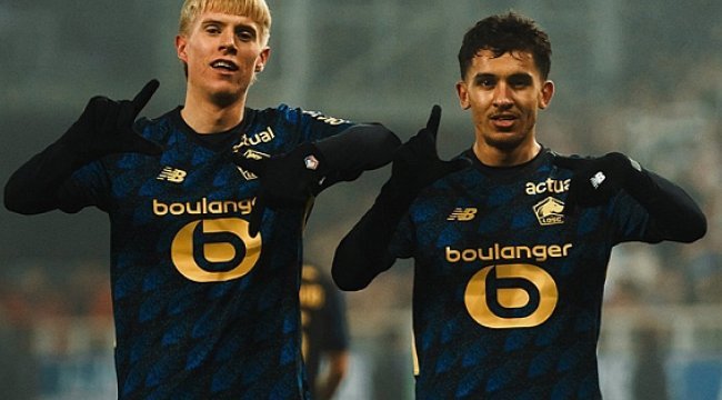 Dört Kırmızı Kart, Yedi Gol: Lille, Auxerre Karşısında Zorlu Bir Zafer Elde Etti!