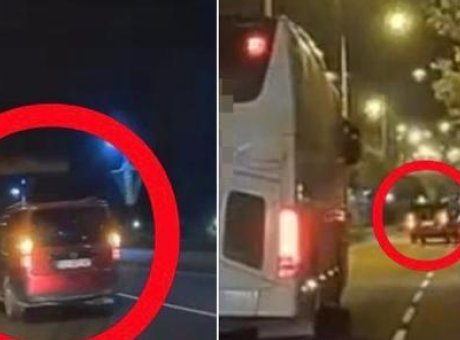 Dörtlü İkaz Lambalarıyla Trafiği Tehlikeye Atan Sürücüye Şok Cezalar!