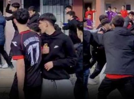 Futbol Turnuvasında Şok: Öğrenciler Öğretmenine Saldırdı!