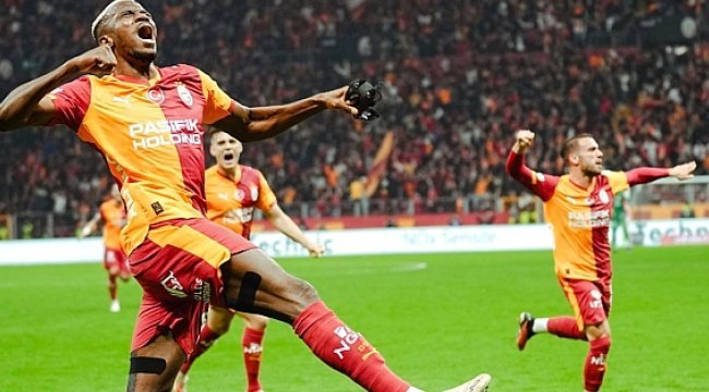 Galatasaray’da Nefes Kesici An! Osimhen’in 90+2’de Yazdığı Tarihi Gol