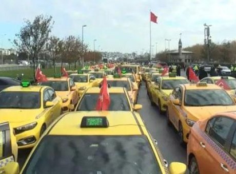 İstanbul Taksicilerinden Korsan Taşımacılığa Karşı Güçlü Protesto: ‘Artık Yeter!’