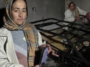 Telefon Patladı, Aile Yangında Hayatta Kaldı: 9 &Ccedil;ocuk ve Engelli Eşle Zorlu M&uuml;cadele