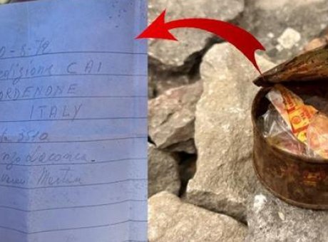 54 Yıl Sonra Ka&ccedil;kar Dağları’nda Bulunan Not, Dağcıları Şaşırttı!