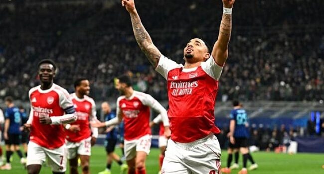 Arsenal’dan Tarihi Zafer: Şampiyonlar Ligi’nde 7’de 7!