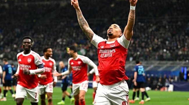 Arsenal’dan Tarihi Zafer: Şampiyonlar Ligi’nde 7’de 7!