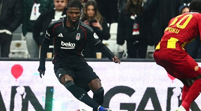 Beşiktaş, Son Dakikada Gelen Golle Zaferi Kutladı!