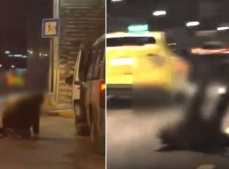 İstanbul’da Şok Edici Kaza: Dengesini Kaybeden S&uuml;r&uuml;c&uuml; Sokakları Bir Anda Kargaşaya D&ouml;n&uuml;şt&uuml;rd&uuml;