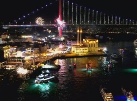 İstanbul’un Sokakları Yeni Yıla Coşkuyla Merhaba Dedi: Havai Fişek ve Eğlence Dolu Geceler