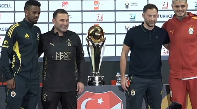 S&uuml;per Kupa Finali İ&ccedil;in B&uuml;y&uuml;k Rekabet: Okan Buruk ve Tedesco’dan &Ouml;nemli A&ccedil;ıklamalar!