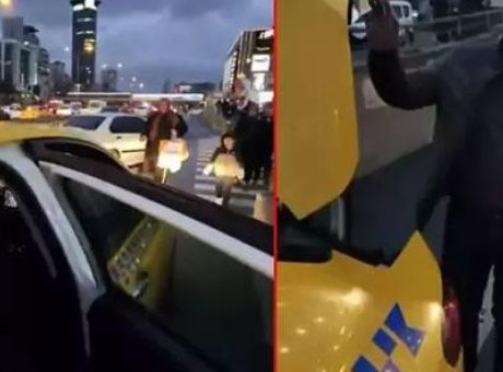Taksicinin Sözleri Şoke Etti: Engelli Aileyi Yolda İndirdi, Ceza Geldi!