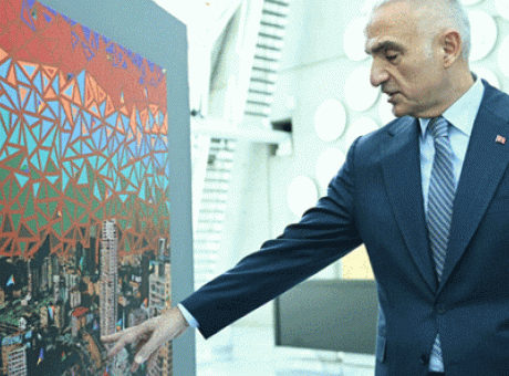 Ankara’nın K&uuml;lt&uuml;rel Mirası Sanatla Ta&ccedil;lanıyor: Bakan Ersoy’dan &Ouml;nemli Ziyaret