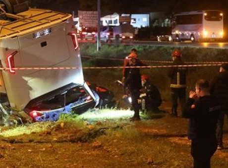 Antalya’da Şok Kaza: 16 İnfaz Koruma Memuru Yaralandı!