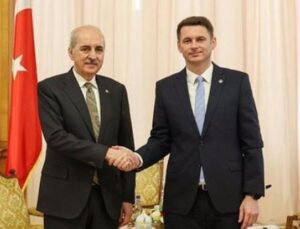 Kurtulmuş ve Abrudean: Tarihi Dostluğu G&uuml;&ccedil;lendiren Stratejik Toplantı