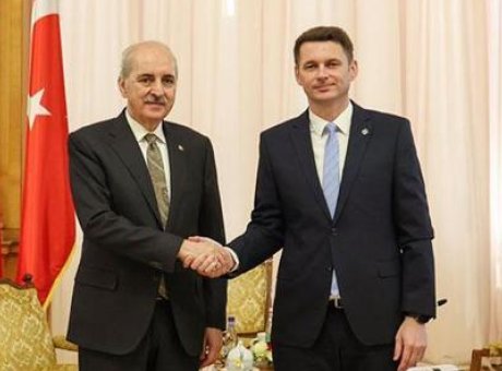 Kurtulmuş ve Abrudean: Tarihi Dostluğu G&uuml;&ccedil;lendiren Stratejik Toplantı