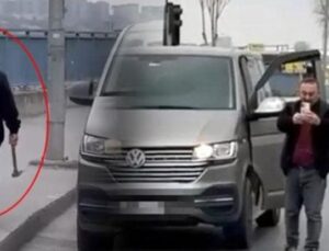 Yolda &Ccedil;eki&ccedil;le Saldırı: Kameraya Yansıyan Dehşet Anları ve 180 Bin Lira Ceza