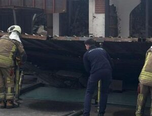 Ankara&rsquo;da Yıkım Anında Şok Olay: Bariyer Yayaların &Uuml;zerine D&uuml;şt&uuml;!