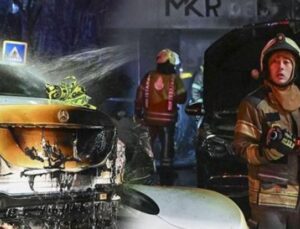 Balmumcu’da Gece Yarısı Dehşeti: 15 L&uuml;ks Ara&ccedil; K&uuml;le D&ouml;nd&uuml;!