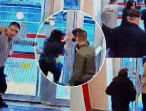 Bı&ccedil;aklı Soygun Girişimi: Beşiktaş&rsquo;ta Kaotik Anlar Kameralara Yansıdı