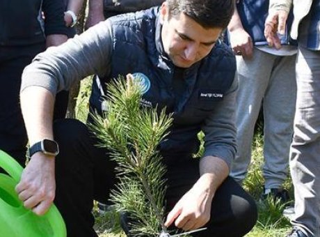 D&uuml;zce’de Tarihi Bir Adım: MHP Lideri Bah&ccedil;eli İ&ccedil;in Hatıra Ormanı Kuruldu