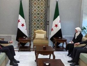 Fidan ve Şeybani&rsquo;den Tarihi G&ouml;r&uuml;şme: Suriye&rsquo;nin Geleceği İ&ccedil;in Adım Atıldı