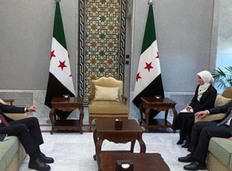 Fidan ve Şeybani&rsquo;den Tarihi G&ouml;r&uuml;şme: Suriye&rsquo;nin Geleceği İ&ccedil;in Adım Atıldı