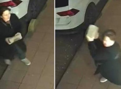 Gece Yarısı Taşlı Saldırı: Kadın İş Yerinin Camlarını Kırdı!