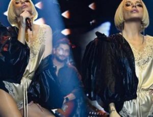 G&uuml;lşen’in Cesur Tarzı: Konserdeki Şovuyla Sosyal Medyayı Salladı