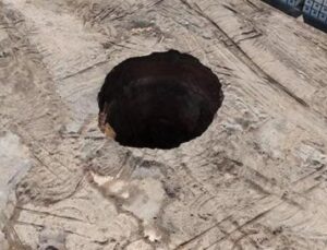 Hatay’da Şok Obruk: Bilim İnsanları İnceleme Başlattı