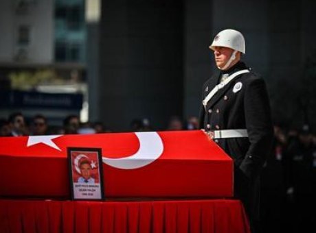 İstanbul’da Şehit Polis Se&ccedil;kin Yal&ccedil;ın’a Duygusal Veda T&ouml;reni