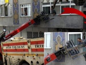 Korku Dolu Anlar: G&uuml;ng&ouml;ren’de İş Makinesi Ka&ccedil;ışa Ge&ccedil;ti!