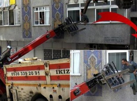 Korku Dolu Anlar: G&uuml;ng&ouml;ren’de İş Makinesi Ka&ccedil;ışa Ge&ccedil;ti!