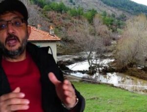 K&uuml;tahya’da Su Baskını Şoku: Hayvanlar Mahsur Kaldı, Evin Durumu Korkun&ccedil;!