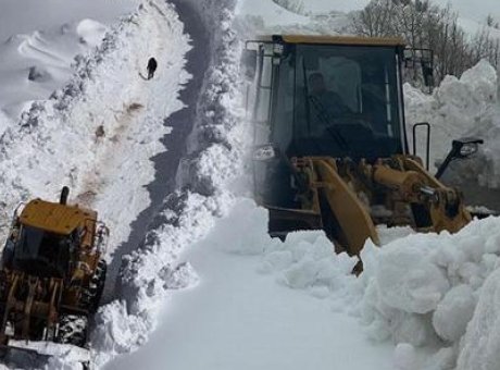 Nisan&rsquo;da Kış Şoku: Bazı Kentlerde Kar Kalınlığı 5 Metreyi Aştı!