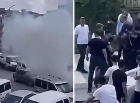 Bayramda Akraba Kavgası: Şırnak’ta Taşlı, Bı&ccedil;aklı Kargaşa!