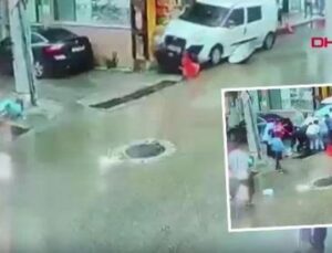 Bursa’da Dehşet Anları: Hafif Ticari Ara&ccedil; Anne ve Oğlunu S&uuml;r&uuml;kledi!