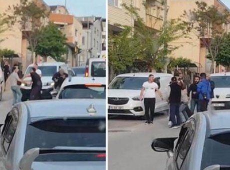 Bursa&rsquo;da Trafikte Dehşet Anları: D&ouml;ner Bı&ccedil;ağının Ortaya &Ccedil;ıkması Sokağı Korkuttu
