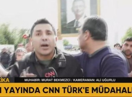 CNN T&uuml;rk Muhabirine Şok M&uuml;dahale: Gerilim Doruğa Ulaştı!