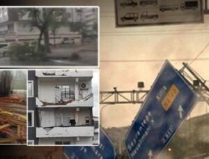 Gaziantep’te ‘S&uuml;per H&uuml;cre’ Fırtınası: 1 &Ouml;l&uuml;, Eğitimde Aksama ve b&uuml;y&uuml;k Hasar!