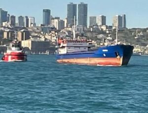 İstanbul Boğazı’nda Şok Gelişme: Panama Bayraklı Gemi Makine Arızasıyla Karşılaştı