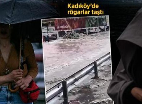 İstanbul&rsquo;u Vuran Ani Sağanak: Hazırlıksız Yakalananlar Zor Anlar Yaşadı!