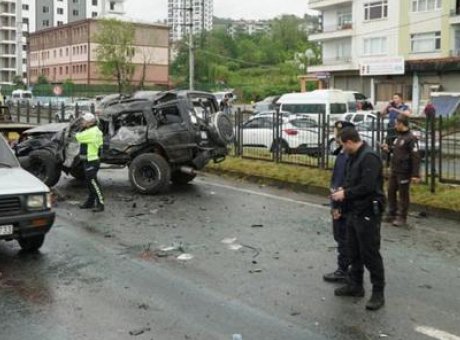 Karadeniz Sahil Yolu’nda Feci Kaza: 1 &Ouml;l&uuml;, 7 Yaralı