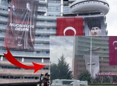 Kılı&ccedil;daroğlu’ndan Şok Hamle: CHP Genel Merkezi’nde Afişler İndirildi!