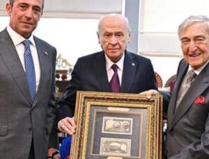 Ko&ccedil; Ailesi, MHP Lideri Bah&ccedil;eli ile Tarihi Buluşmada Bir Araya Geldi!