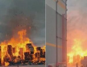 Konya’da Kağıt Fabrikasında Patlayan Alevler: Yangın Kontrol Altına Alındı