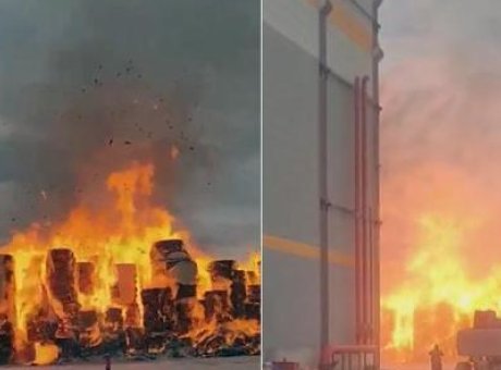Konya’da Kağıt Fabrikasında Patlayan Alevler: Yangın Kontrol Altına Alındı