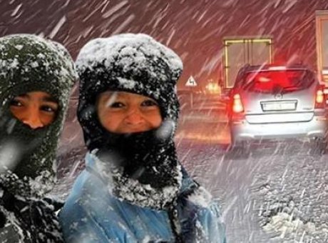 Mayıs Ayında Kar Yağışı: Afyonkarahisar’da Eğitime Bir G&uuml;n Ara Verildi!