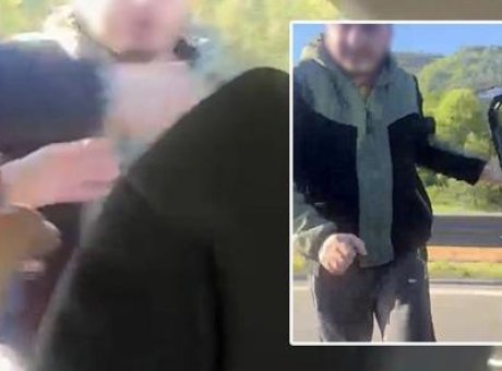 Otoyolda Dehşet Anları: S&uuml;r&uuml;c&uuml;ye Boğazından Saldırı ve 180 Bin TL Ceza!