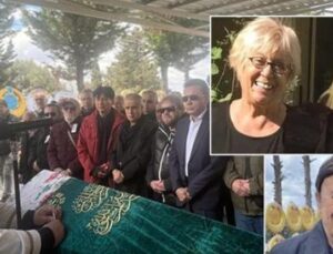 Son Yolculuğuna Uğurlanan T&uuml;lay &Ouml;zer’in Cenazesinde Duygusal Anlar